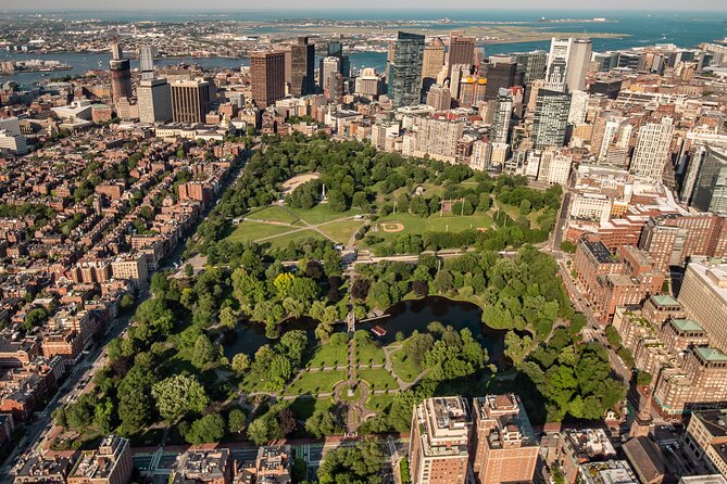 30-Min Private Helicopter Skyline Tour of Boston - MIT fly-by: cutting-edge design in a single pass