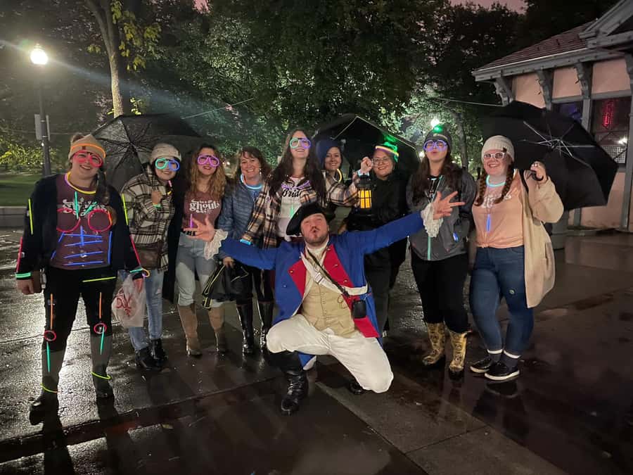 Boston: Boos and Brews Haunted Pub Crawl - Granary Burying Ground: ending at a real 17th-century site