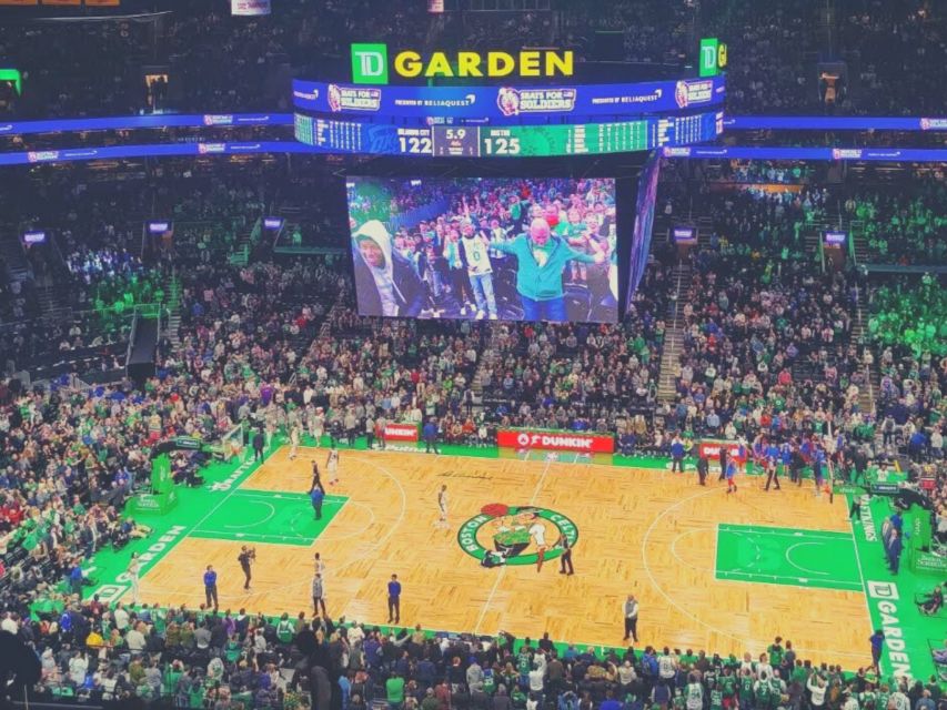 Boston: Boston Celtics Basketball Game Ticket at TD Garden - What TD Garden feels like during Celtics basketball