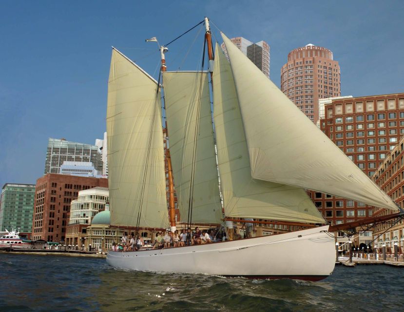 Boston: Downtown Harbor Sailing Cruise - Booking basics: meeting point, check-in, and what to bring