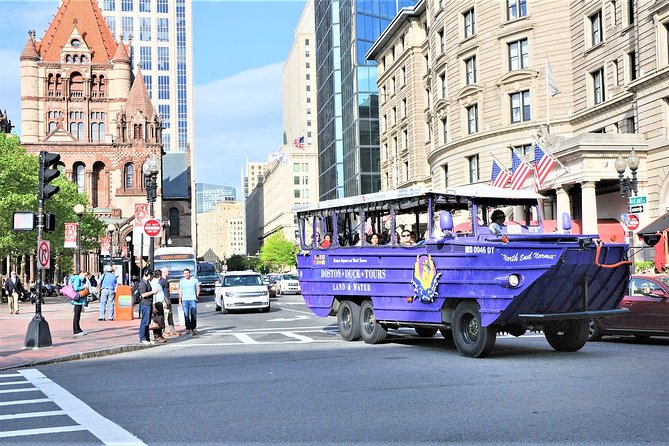 Boston Duck Boat Sightseeing City Tour with Cruise Along Charles River - Old State House and Boston’s Museum-Dense Pass-By Moments