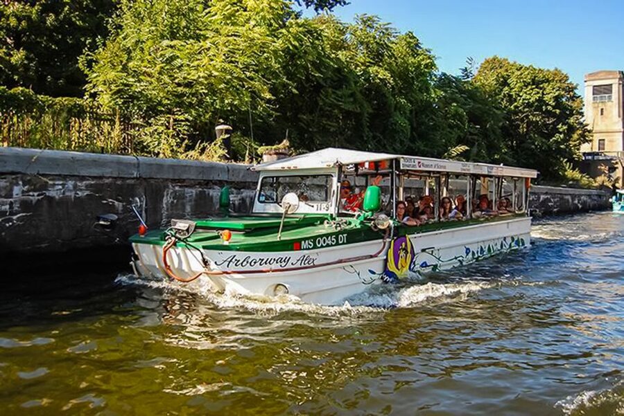 Boston Duck Tour: The Original and World-Famous - The guide matters: humor, pacing, and named favorites