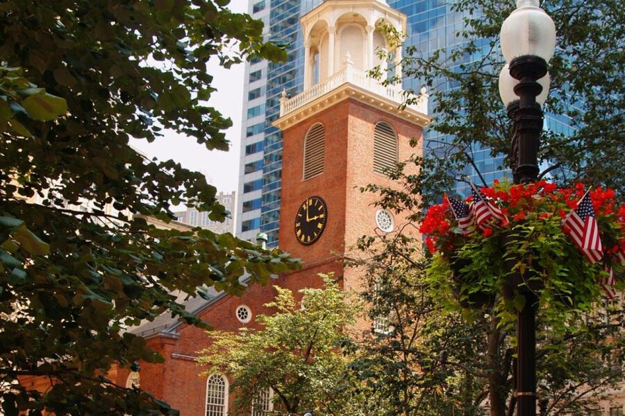 Boston: Freedom Trail, Bunker Hill, & USS Constitution Tour - The Boston Massacre site and Faneuil Hall: when crowds became a turning point