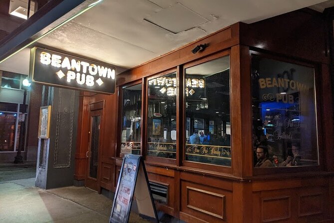 Boston Ghosts Boos and Brews Haunted Pub Crawl - Stop 3: The Last Hurrah, whiskey collection and political bar lore