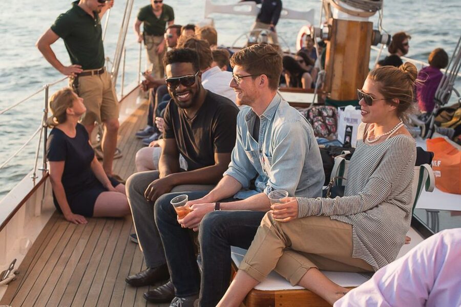 Boston: Harbor Champagne Sunset Sail from Rowes Wharf - Onboard Drinks and the Champagne Naming Reality Check