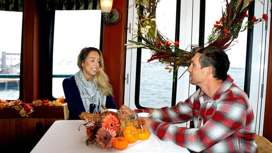 Boston Harbor: Fall Foliage Luncheon Cruise - Fort Independence at Castle Island: Your Best Photo Moment