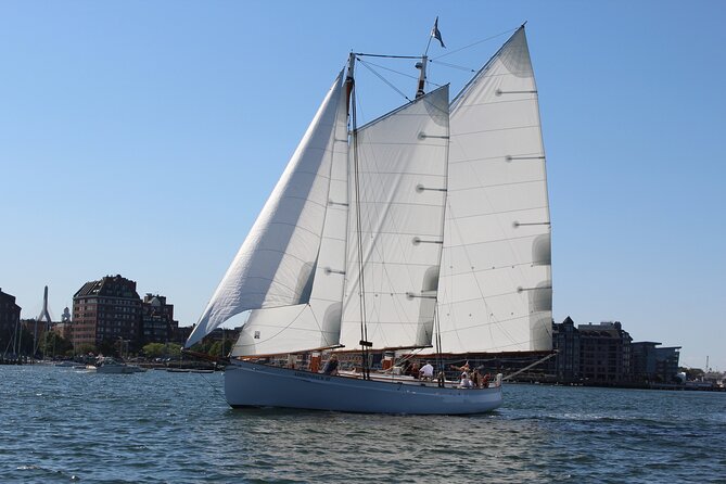 Boston Harbor Sunset Sail Tour - Getting on at Classic Harbor Line Boston (Rowes Wharf)