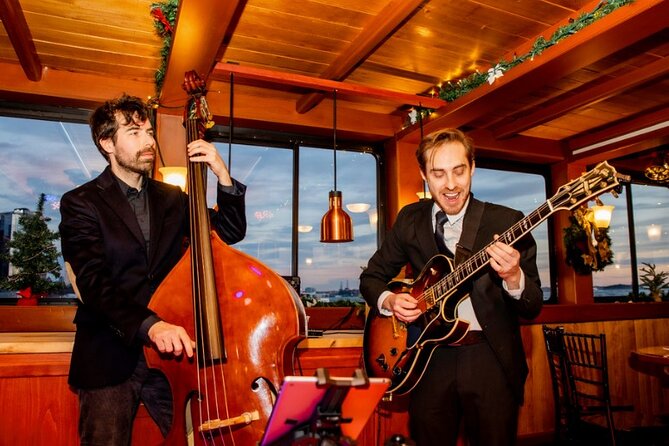 Boston Holiday Cocoa Cruise - The route: Seaport waterfront, USS Constitution, and Old North Church sightings