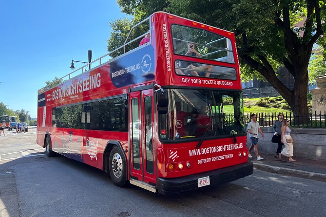 Boston Hop-On Hop-Off All Day Sightseeing Tour - Comfort and sound: open upper deck, weather stress, and older-bus issues