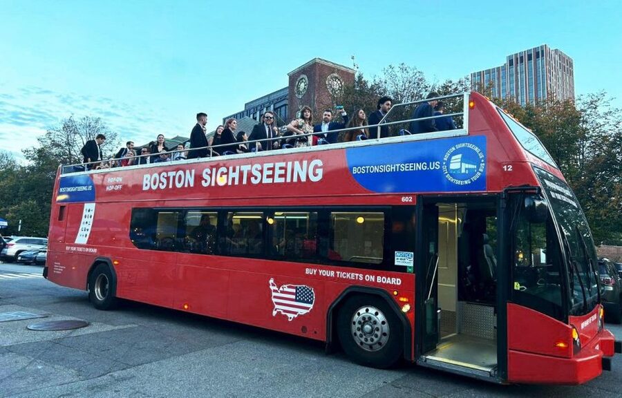 Boston: Hop-On Hop-Off Double-Decker Bus Sightseeing Tour - Stop 6: Boston Public Library and the grand sweep of Copley Square