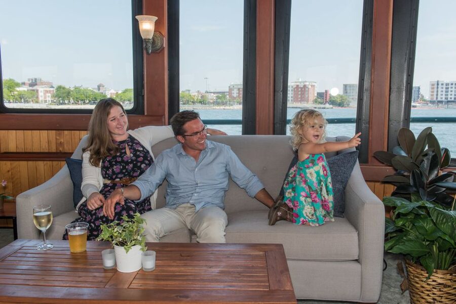 Boston: New England Harbor Cruise - The yacht: classic style, real comfort, and lots of room