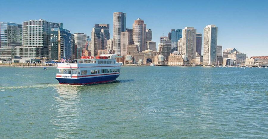 Boston: Scenic Harbor Cruise (Dog-Friendly) - Rowes Wharf to the Seaport: skyline views start immediately