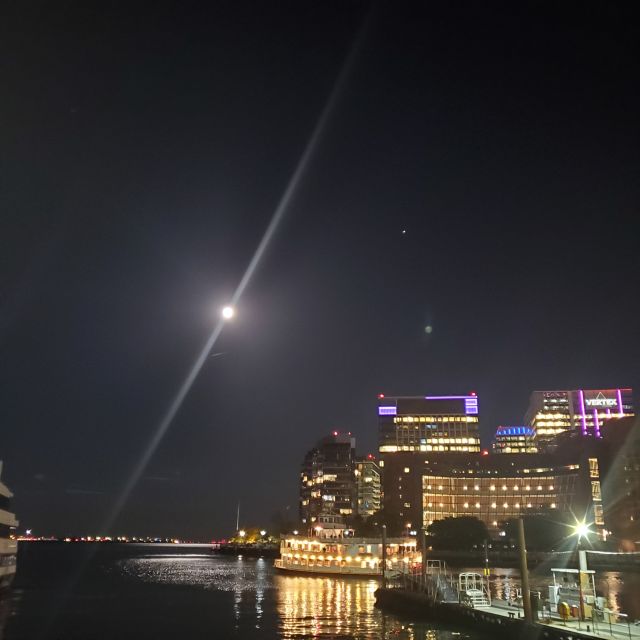 Boston: Scenic Moonlight Harbor Cruise - Seaport District to Logan Airport: Boston’s lights with a working-harbor feel