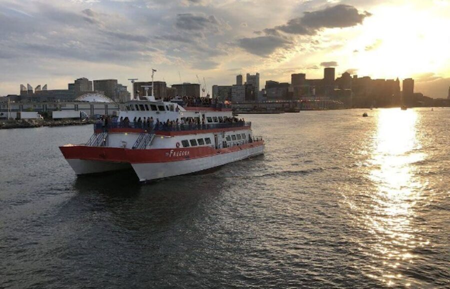 Boston: Scenic Moonlight Harbor Cruise - East Boston waterfront: the part that often feels most real