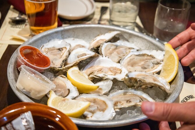 Boston Seafood & Freedom Trail Walking Tour - Seafood tasting basics: what you might eat, sample sizes, allergies
