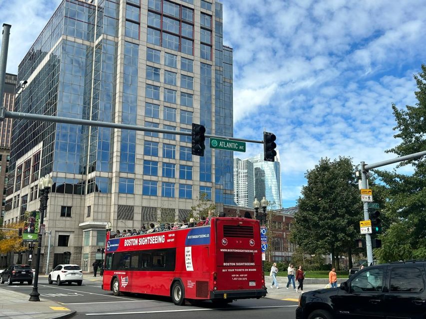Boston Sightseeing: Single Ride Pass With Double-Decker Bus - Massachusetts State House: closing with a major civic landmark