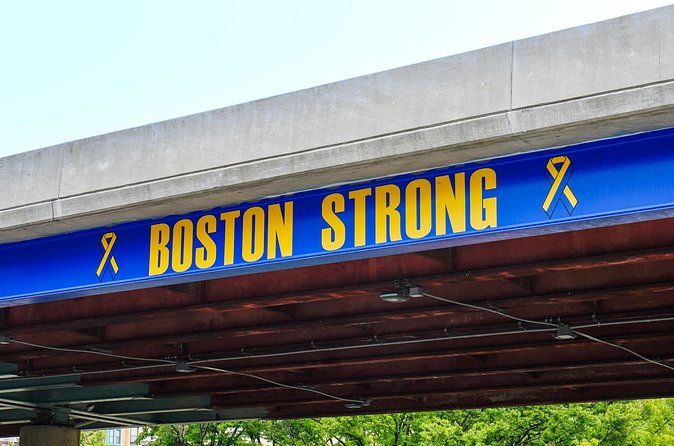 Boston Strong Sports Walking Tour - Fenway Park exterior: Green Monster area, monuments, and the 86-year drought story