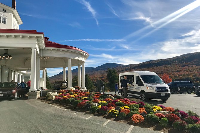 Boston to New Hampshire Fall Foliage White Mountains Day Trip - Route 302 and Mount Washington timing: getting the background views right
