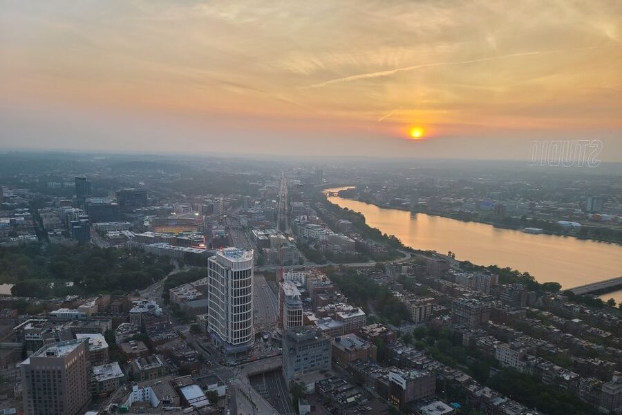 Boston: View Boston Observation Deck Entry Ticket - Open Doors 270-degree theater: neighborhoods at street level