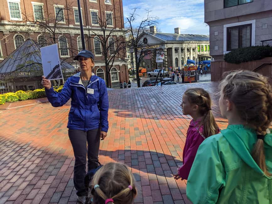 Boston Walking Tour for Children - Starting at Faneuil Hall: easy pick-up for families