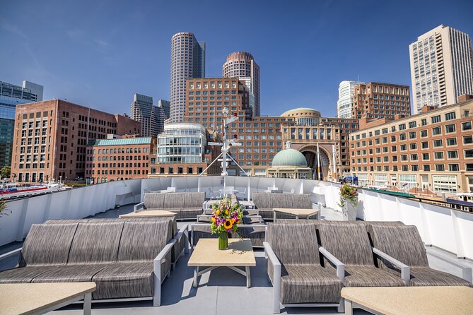 City Cruises Boston Premier Lunch Cruise - Service style: assigned seating and how meal timing feels