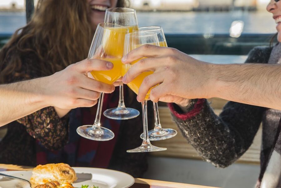 Downtown Boston Harbor Weekend Cruise with Brunch - Northern Lights Yacht: 1920s Style, Real-World Comfort