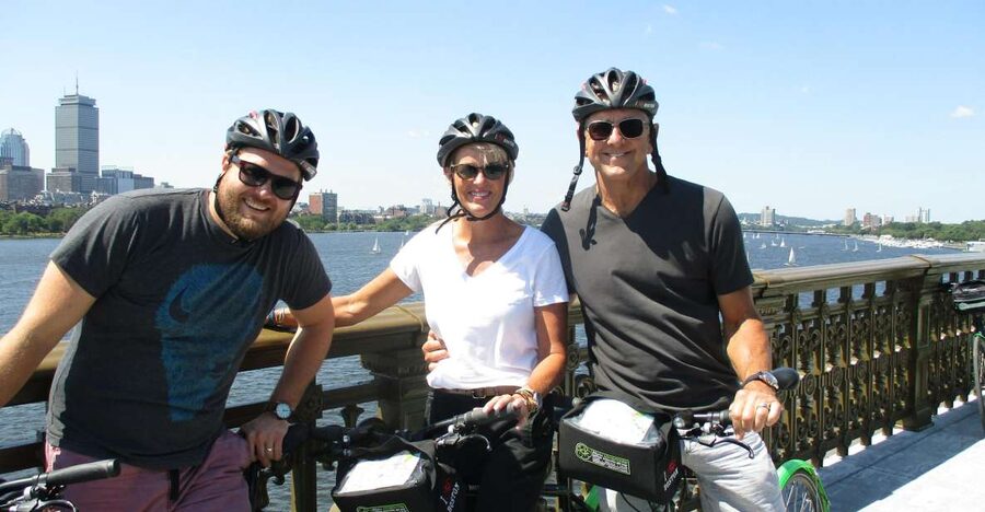 From Boston: Guided Bike Tour of Cambridge - Boston skyline viewpoints: seeing the city from the right angle