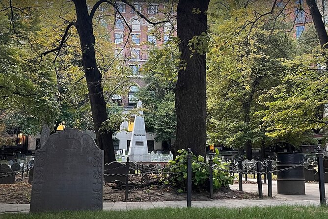 Haunted Boston’s Historic Streets Walking Guided Tour - Stop 5: King’s Chapel Burying Ground, Boston’s oldest cemetery
