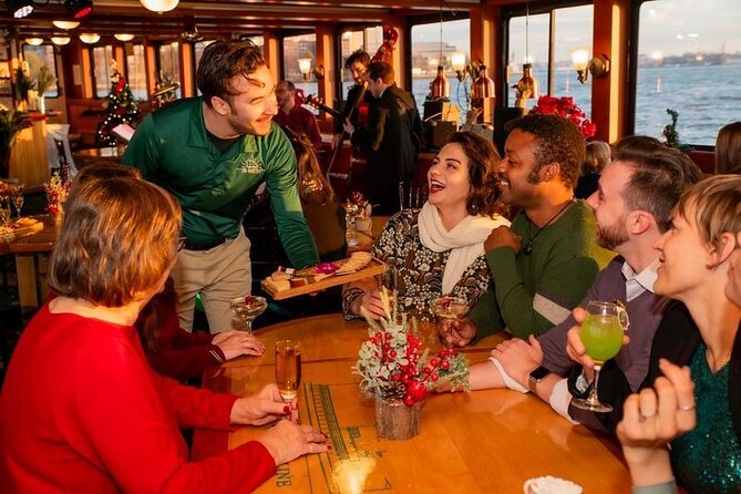 Holiday Sunset Cruise in Boston Harbor - Drinks, hot cocoa, and the reality of what’s included
