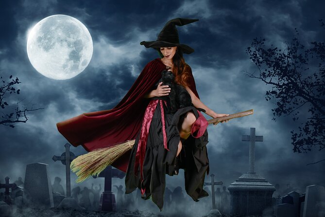 Magick Broom Costume Photography - Green Screen Technology - What you actually receive: 15 Witch Flying portraits (digital)