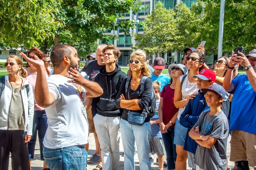 Massachusetts Institute of Technology Public Tour - Student-guide personalities: Austin, Reuben, Omar, Gracie, Miguel, Houston