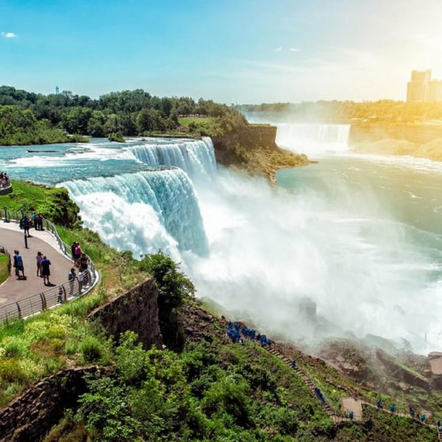 Niagara Falls(US side) 2-Day Trip from Boston - Day 1: Boston to Prospect Point for a night-falls tour