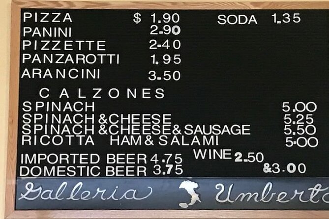 North End & Boston Market District Tour with Local Guide - Food tastings: what included really buys you