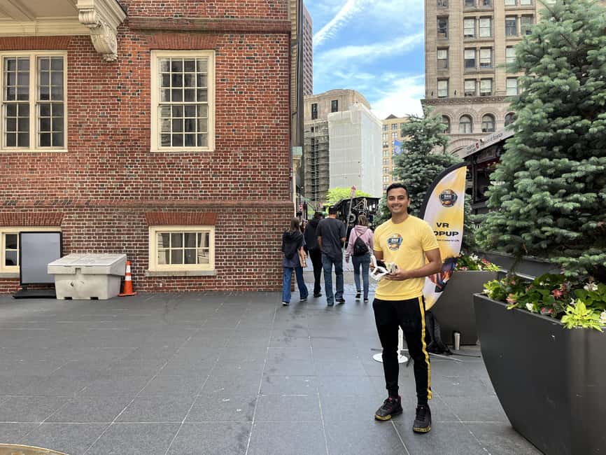 Relive 1776: Interactive AR Experience on The Freedom Trail - The core idea: watching 1770s Boston happen around you