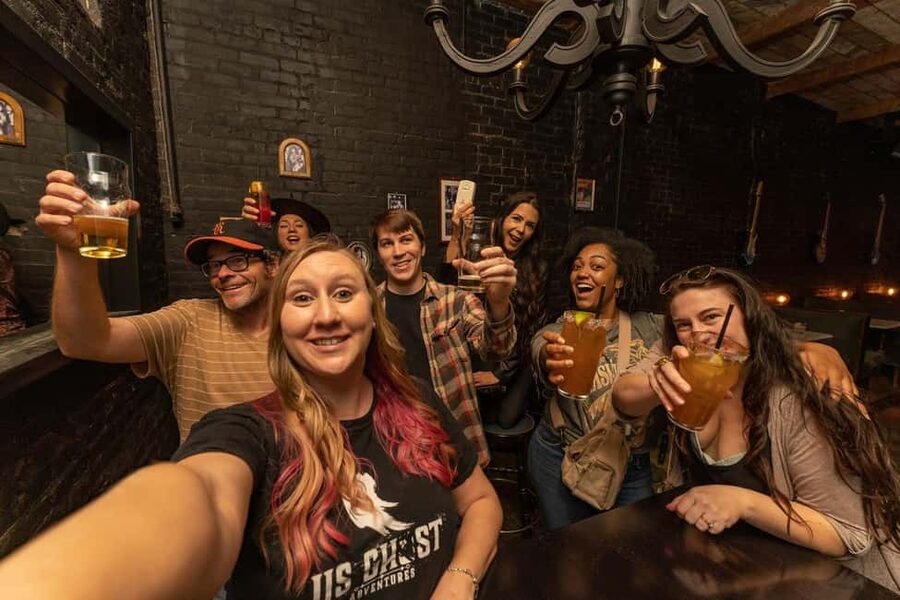 Salem: Boos and Brews Haunted Pub Crawl - The Haunted Walk Between Bars: Witchcraft, Murder, and Tunnels
