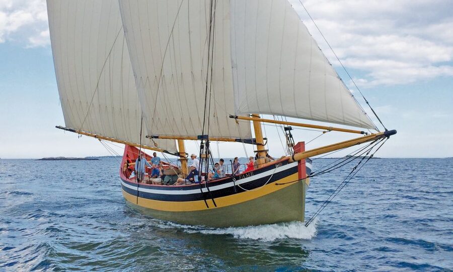 Salem: Historic Schooner Sailing Cruise - Deck highlights: sails, tiller moments, and the crew’s energy