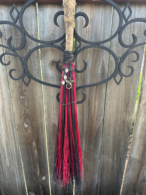 Salem, MA: Witch City Broom Making Workshop - The meaning of the details: why colors and decorations get explained