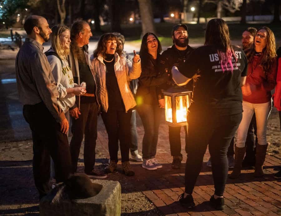 Salem: Ultimate Dead of Night Walking Ghost Tour - The Hawthorne Hotel Stop: History and Mystery in the Same Breath