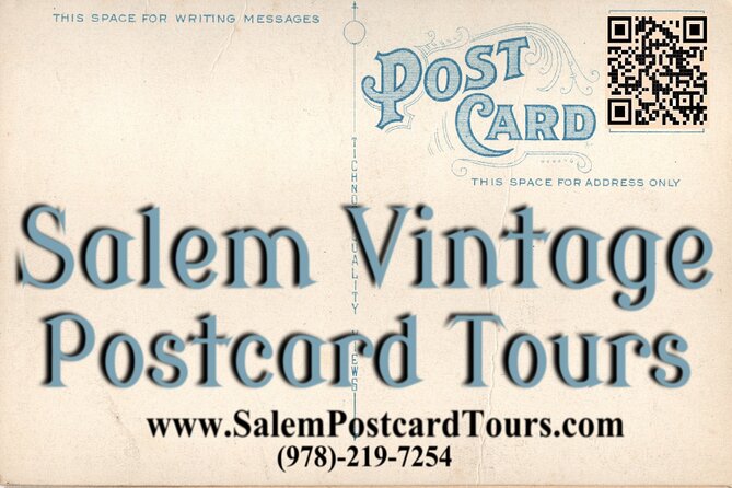 Salem Vintage Postcard Tours - How Vintage Postcards Make Salem Click