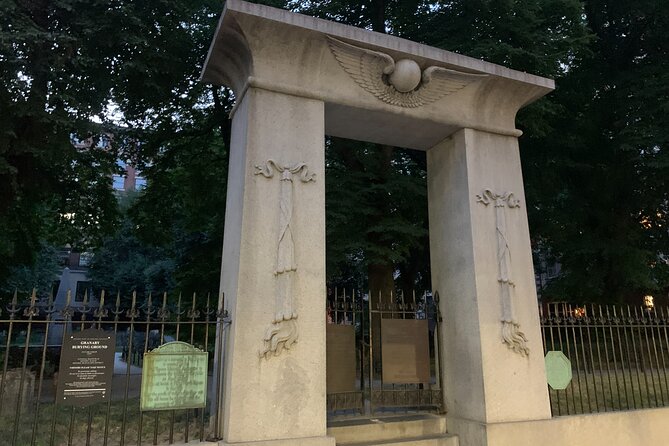 Self-Guided Smartphone Ghost Walking Tour Boston App EMF Reader - Stop 3: The Great Elm (hanging tree) and the last witch story