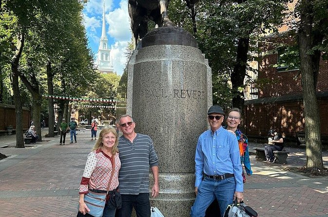 The Freedom Trail and a whole lot more 3 hour Boston walking tour - That Last Look Across the Water: Bunker Hill and USS Constitution