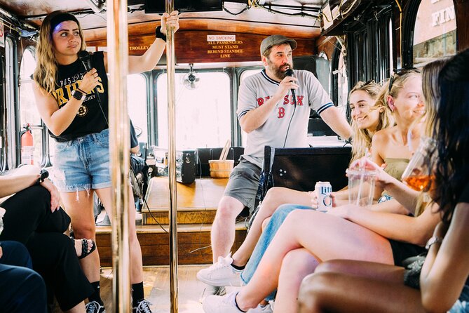 The Massholes Comedy Trolley Tour of Boston - Onboard Experience: Small Group Size and Big Personality