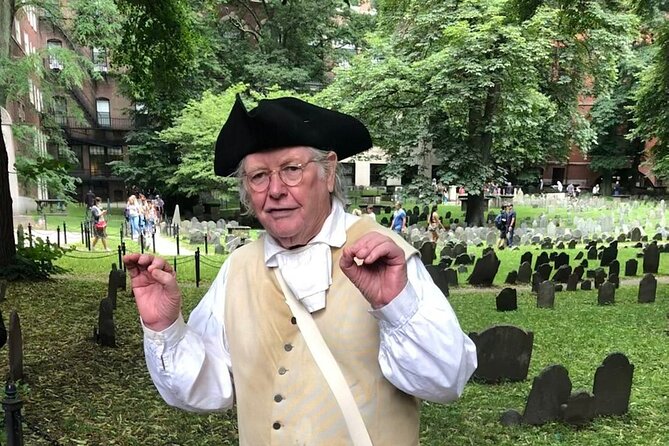 Walking Tour of Boston's Freedom Trail - Granary Burial Ground: why the names and symbols hit harder