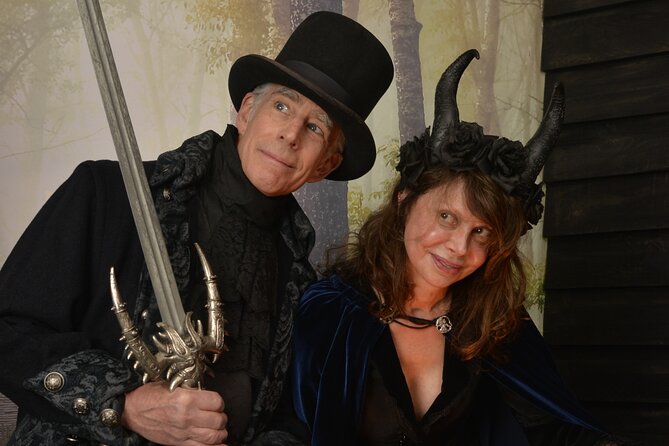 Witch Costume Photo Shoot - Olde Salem Village theatrical set - Key Points Worth Knowing