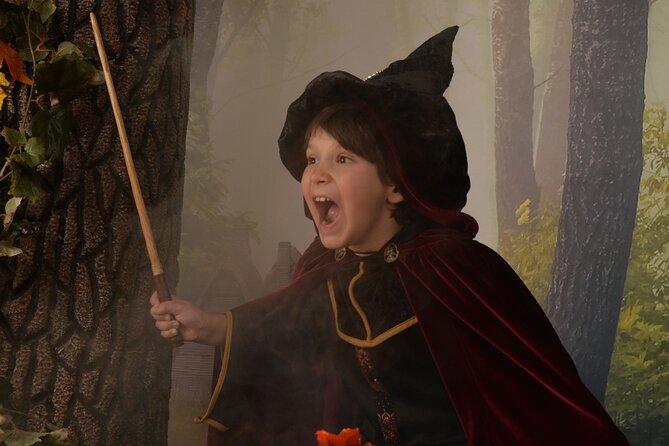 Witch Costume Photo Shoot - Olde Salem Village theatrical set - Price and Value: Is $107.50 Worth It in Salem?